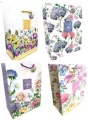 Torebka ozdobna matowa 30x40x17cm mix FRESH - tantis.pl