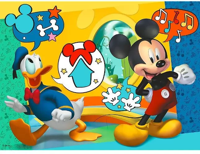 Puzzle 30. Myszka Miki i Wesoły Domek. 18289 - tantis.pl
