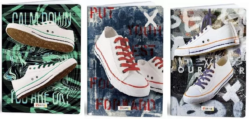 Zeszyt Sneakers MAR MA. A4/40K kratka. 10 sztuk - tantis.pl