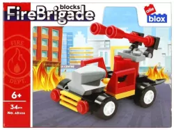 Klocki konstrukcyjne. Straż, 34 elementy