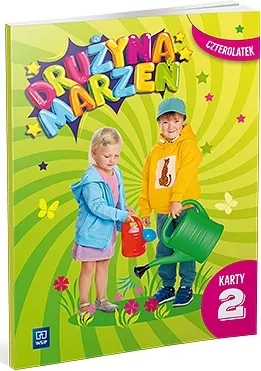 4-latki - Drużyna marzeń Czterolatek. Karty pracy. Część 2