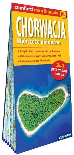 Chorwacja 2w1. Comfort! map&guide - tantis.pl