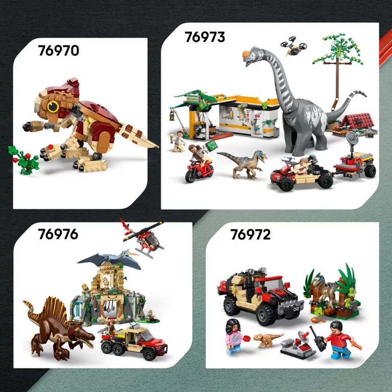 LEGO® Jurassic World. Ucieczka rzeką przed tyranozaurem 76975 - tantis.pl