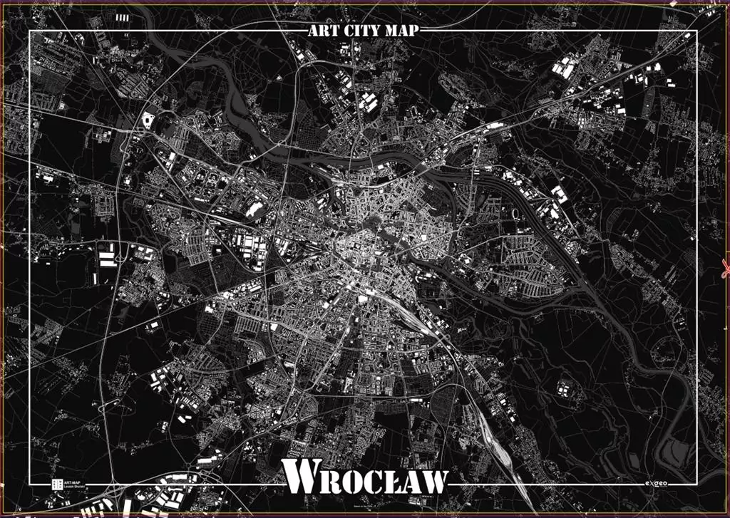 Plakat dekoracyjny - Wrocław - tantis.pl