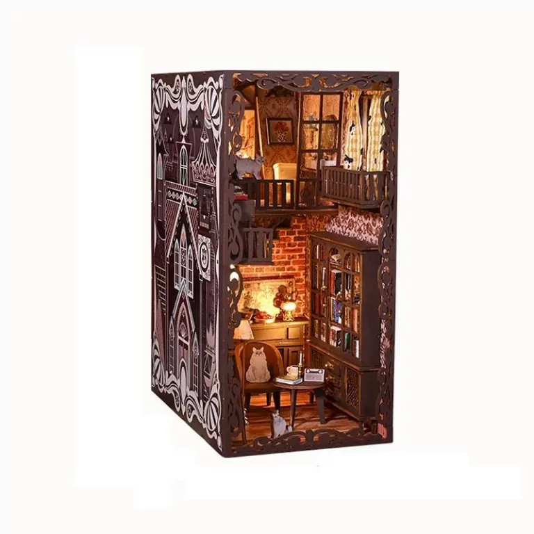 Puzzle 3D Kocia biblioteczka - tantis.pl