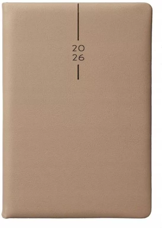 Kalendarz 2026 A5 dzienny biznes planer pastelowy - tantis.pl