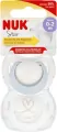 NUK. Star. Smoczki. 0-2 miesięcy. Biały i niebieski - tantis.pl