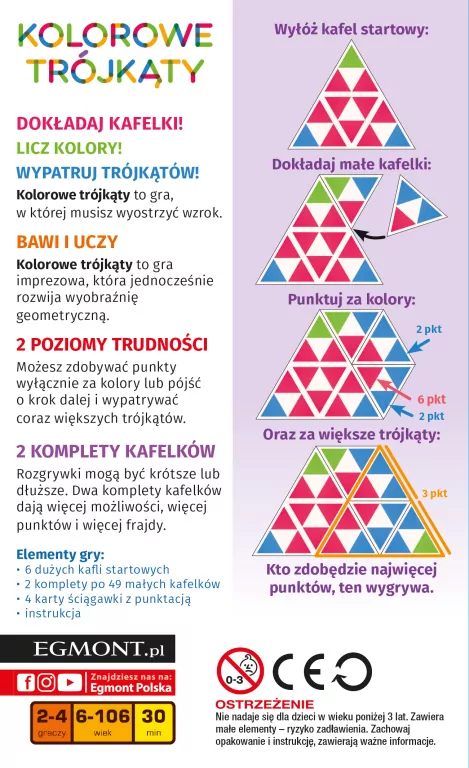 Kolorowe Trójkąty - tantis.pl