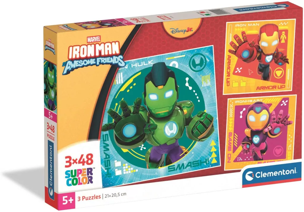 Puzzle 3x48 Iron Man And His Awesome Friends - tantis.pl