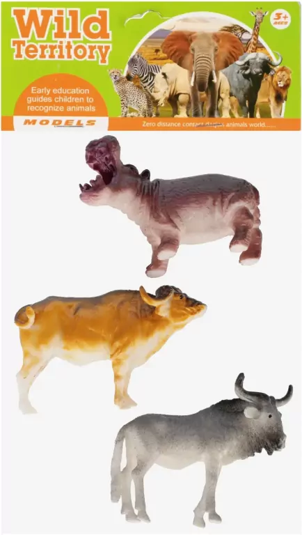 Dzikie zwierzęta. 3 sztuki - tantis.pl