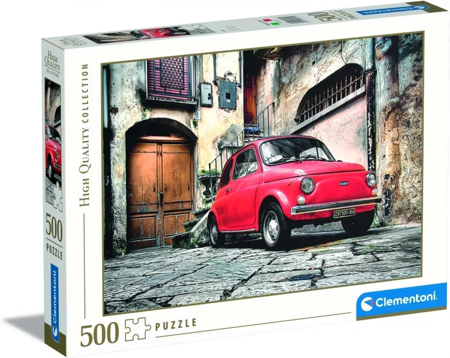 Puzzle 500. High Quality Collection. Fiat 500 - tantis.pl