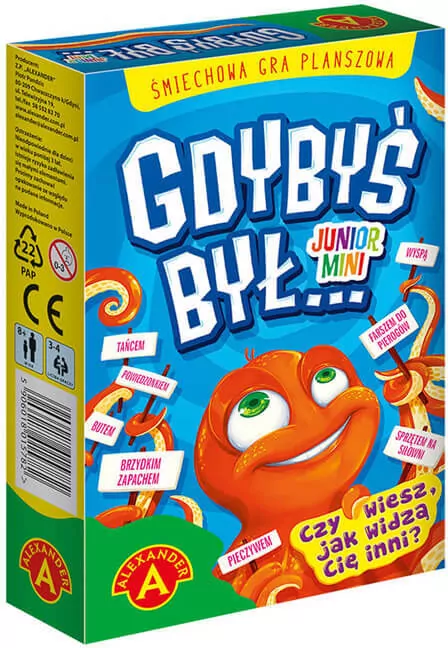 Gdybyś był...Junior mini. Śmiechowa gra planszowa - tantis.pl
