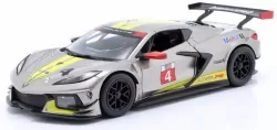 BBURAGO. Chevrolet Corvette 2020 silver 1:24