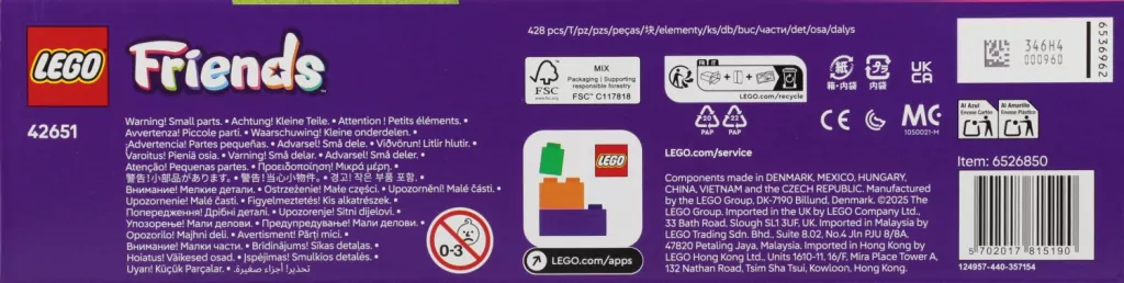 LEGO® Koń i lecznica dla zwierząt 42651 - tantis.pl