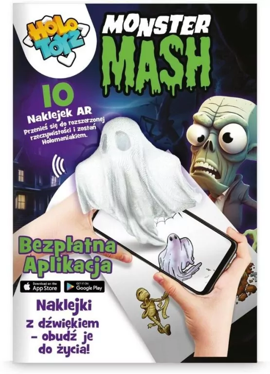 Naklejki dla dzieci AR Monster Mash - tantis.pl
