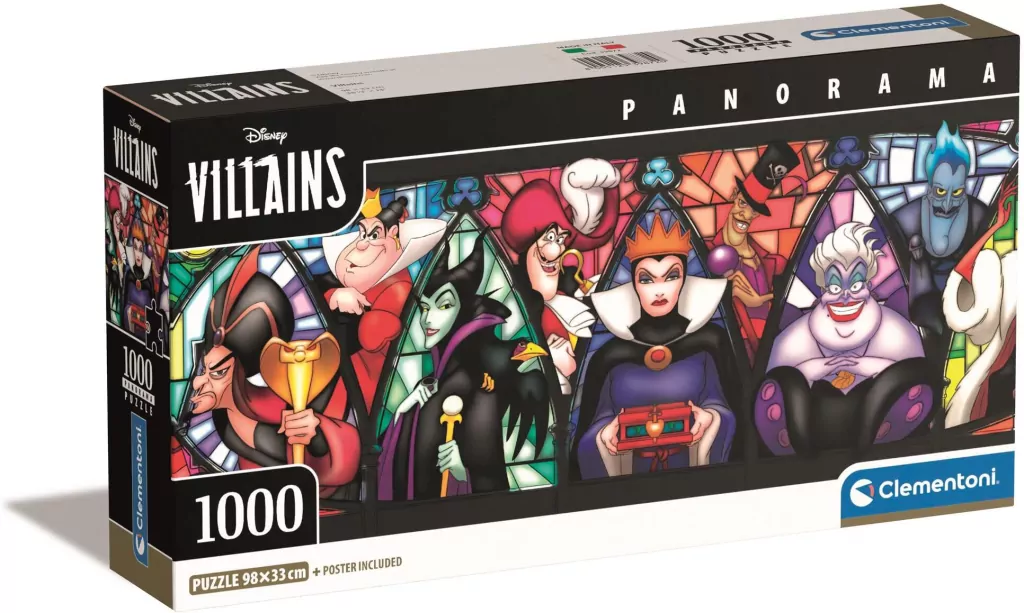 Puzzle 1000 Panorama Villains - tantis.pl
