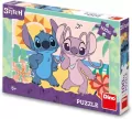 Puzzle 100 XL Stitch na plaży - tantis.pl