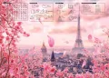 Mata na biurko z nadrukiem paris - tantis.pl