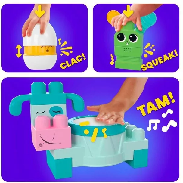 Mega Bloks. Muzykalne zwierzątka z farmy - tantis.pl