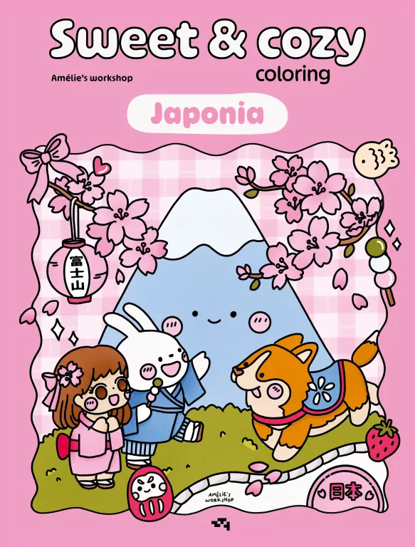 Przy kominku. Sweet & cozy coloring - tantis.pl