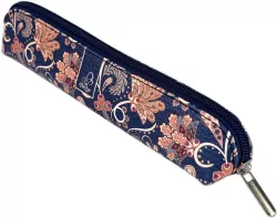 Piórnik mini Paisley. Kwiaty