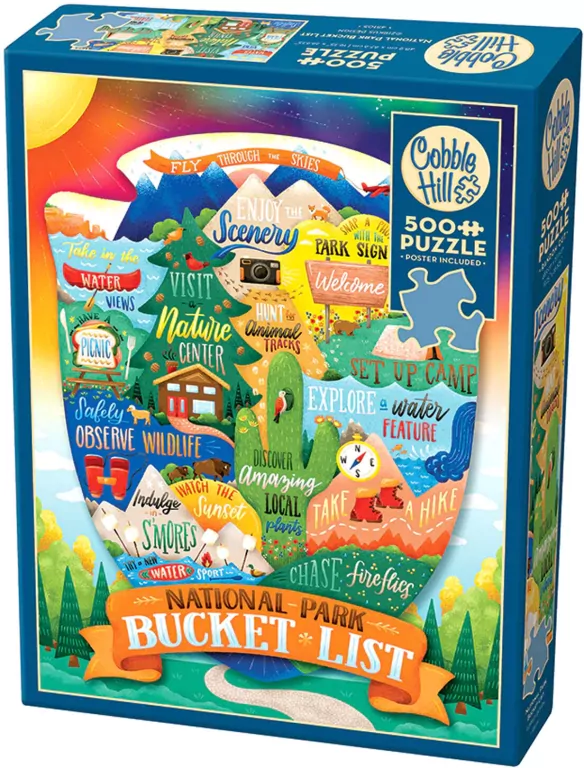 Puzzle 500 Rzeczy do zrobienia na świeżym... G3 - tantis.pl