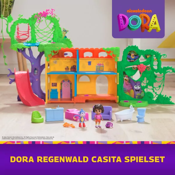 Dora domek w Dżungli z efektami dźwiękowymi - tantis.pl