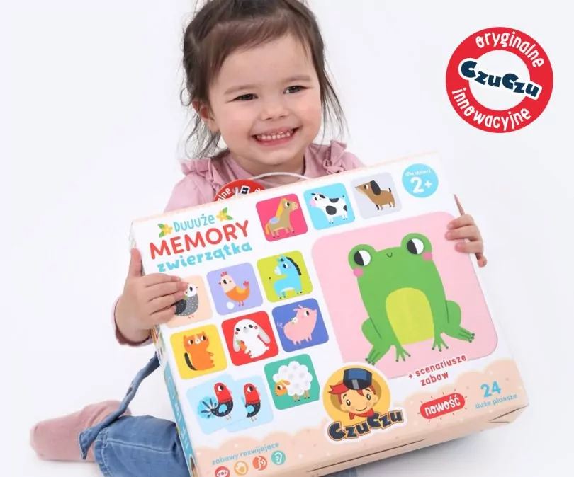 Duuuże memory Zwierzątka