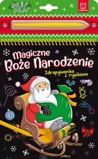 Magiczne Boże Narodzenie. Zdrapywanka z rysikiem - tantis.pl
