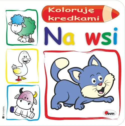 Wieś. Koloruję kredkami - tantis.pl