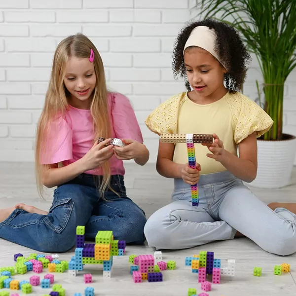 Klocki Meli Cube Pink 100 elementów - tantis.pl