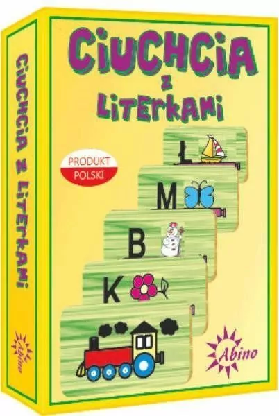 Ciuchcia z literkami ABINO - tantis.pl