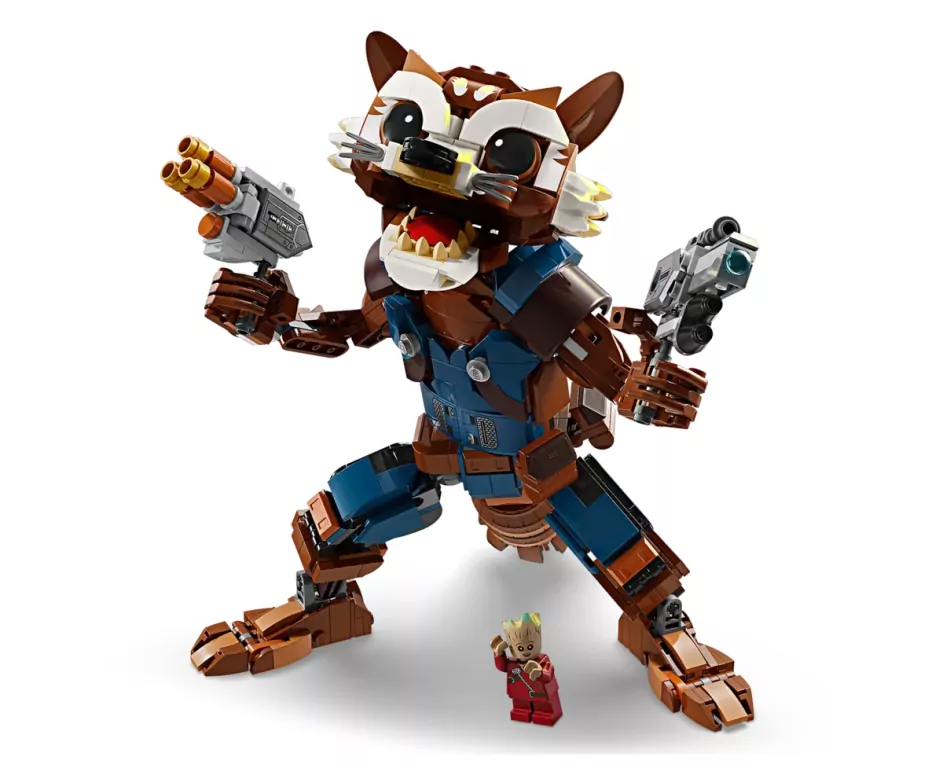 LEGO® Marvel. Rocketa i Małego Groota 76282 - tantis.pl