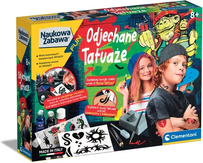 Odjechane tatuaże. Naukowa zabawa - tantis.pl