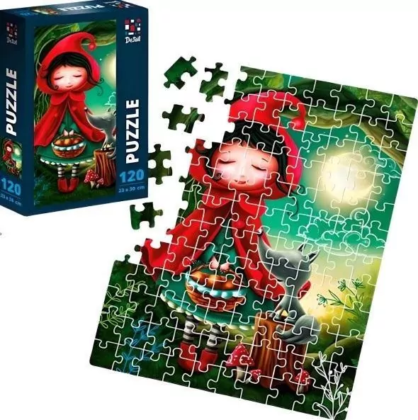 Puzzle 120 Czerwony Kapturek - tantis.pl