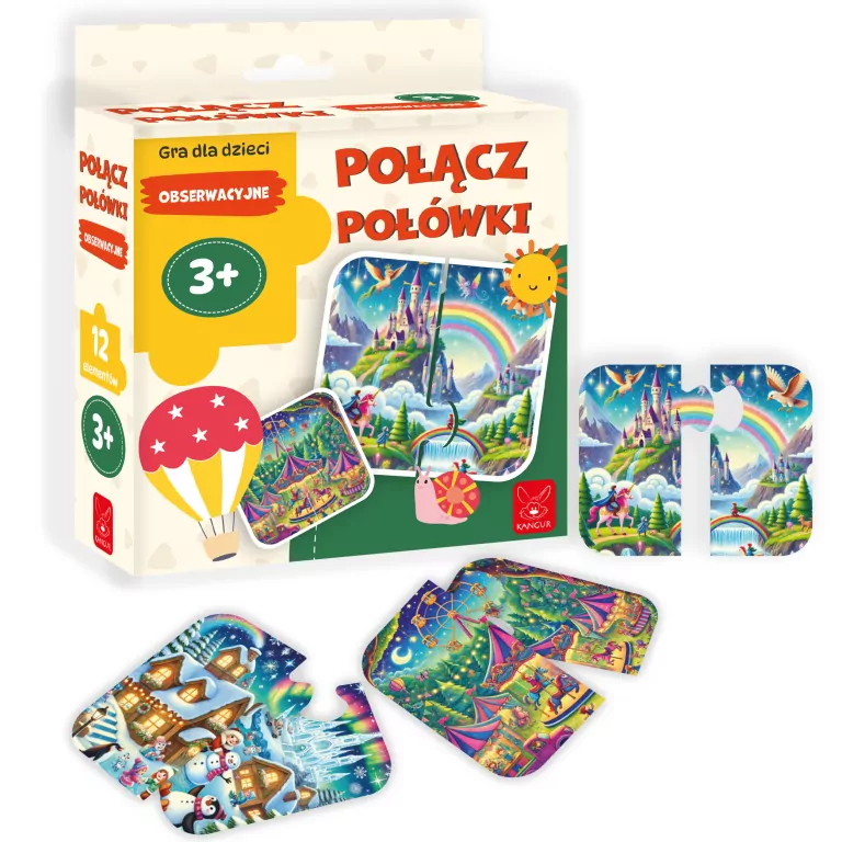Połącz połówki Obserwacyjne 3+ - tantis.pl