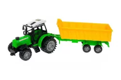 Traktor z przyczepą