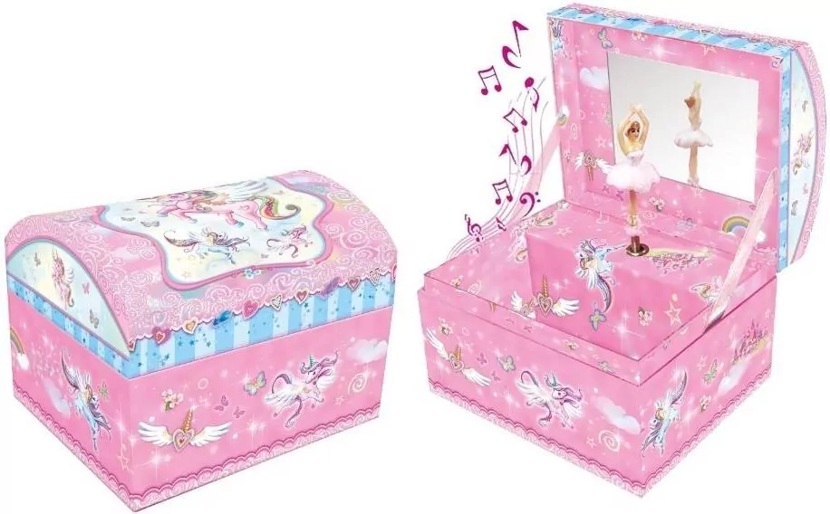 Szkatułka z pozytywką. Jednorożec - tantis.pl