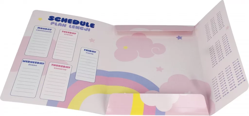 Teczka z gumką A4. Unicorn - tantis.pl