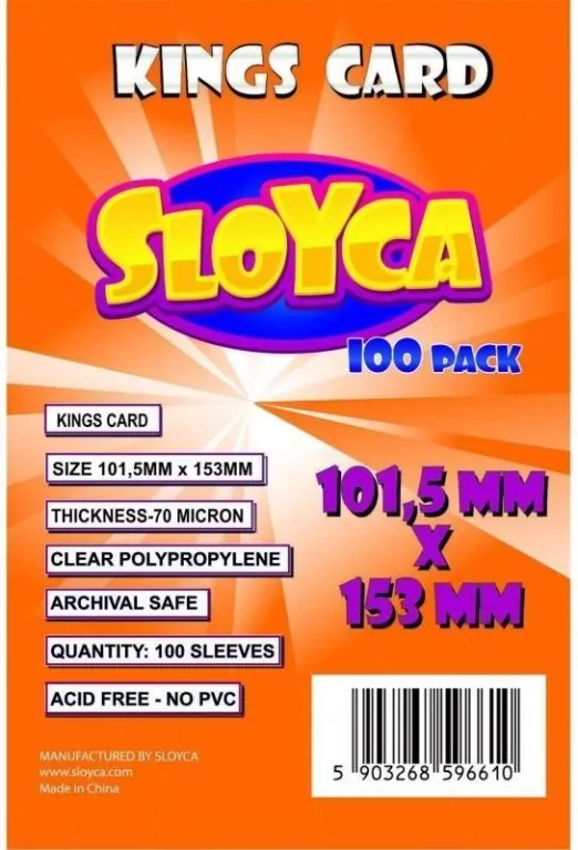 Koszulki 101,5x153mm. Kings Card - tantis.pl
