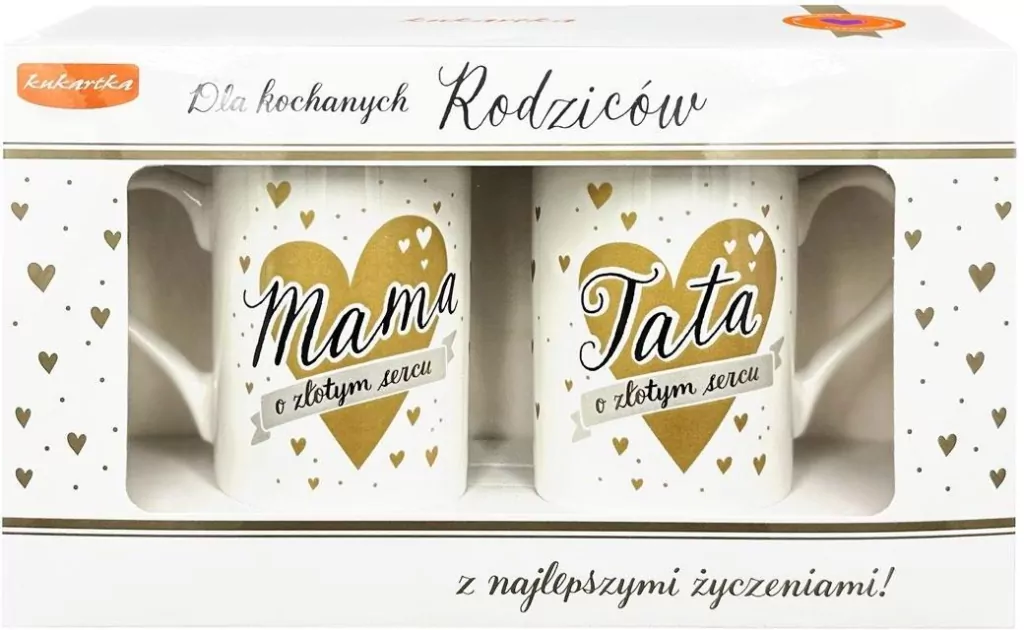 Kubek komplet Q Mama/Tata - tantis.pl