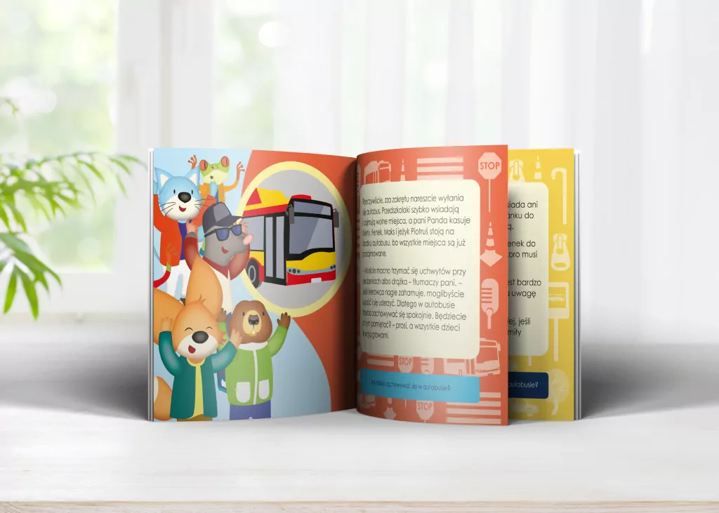 Zachowanie w autobusie. Dobre zachowanie II. Przygody Fenka - tantis.pl