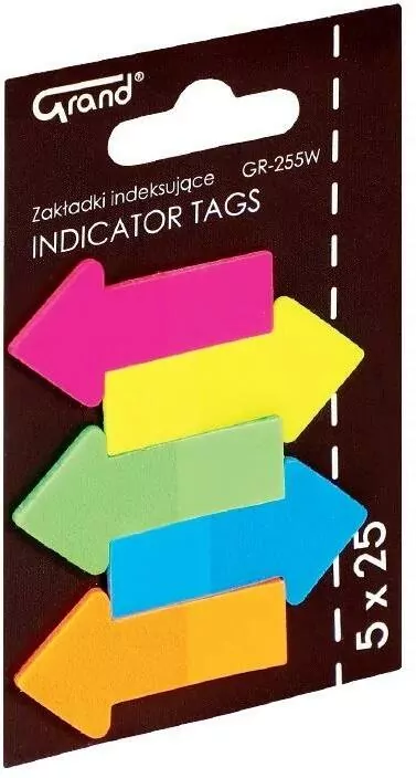 Zakładki indeksujące. Strzałki - tantis.pl