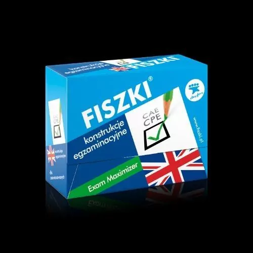 Fiszki. Język angielski. Konstrukcje egzaminacyjne - tantis.pl