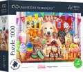 Puzzle 1000. Cuteness Overload: Doggy Peekers TREFL - tantis.pl
