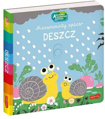 Deszcz. Niesamowity spacer. Akademia mądrego dziecka - tantis.pl