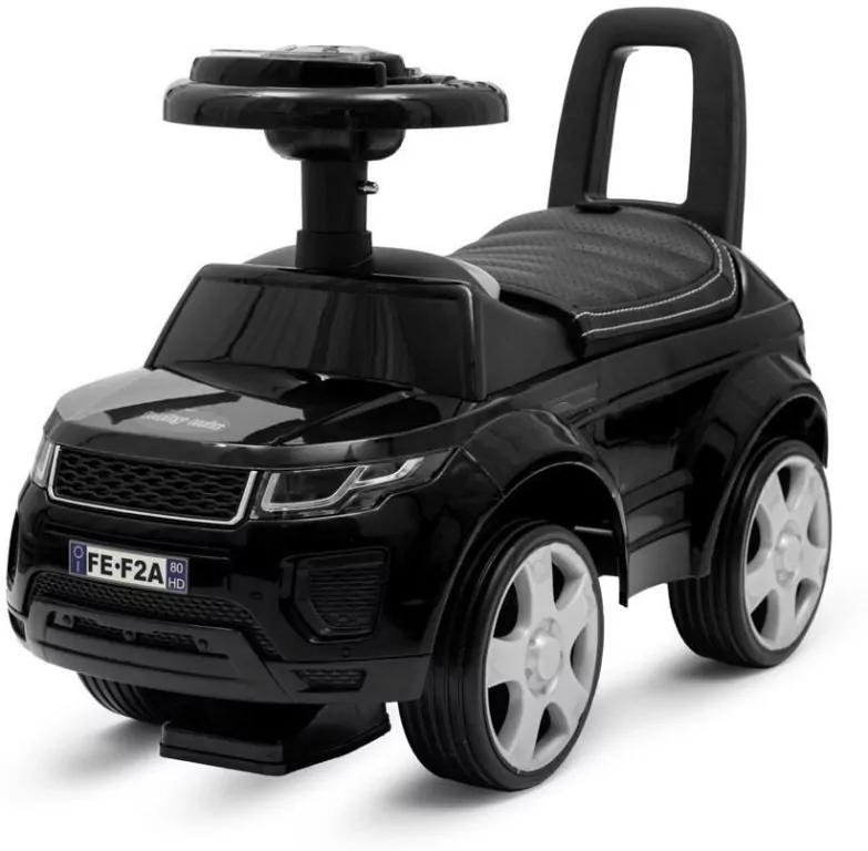 Jeździk SUV ekoskóra Prime czarny - tantis.pl