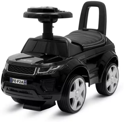 Jeździk SUV ekoskóra Prime czarny