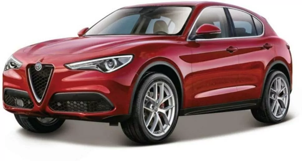 Alfa Romeo Stelvio Red 1:24 BBurago - tantis.pl