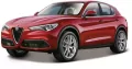 Alfa Romeo Stelvio Red 1:24 BBurago - tantis.pl